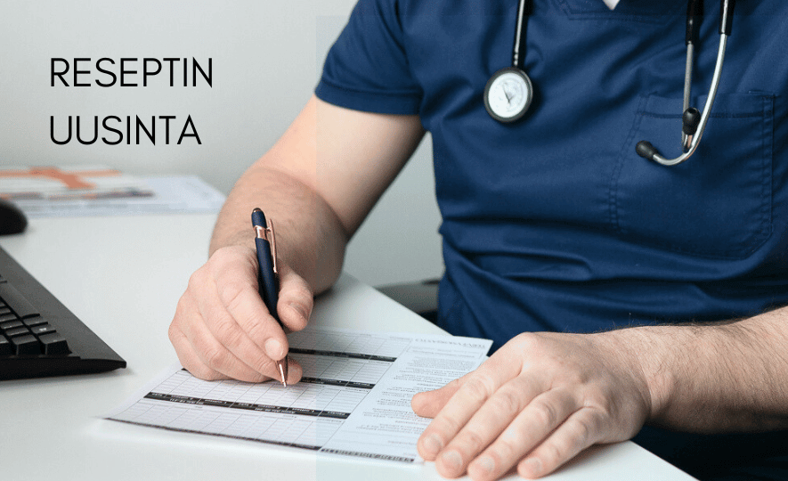 reseptin uusinta